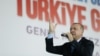 Turkish President Recep Tayyip Erdogan makes a speech during a meeting of his ruling AK Party in Ankara, Turkey, May 11, 2018. 