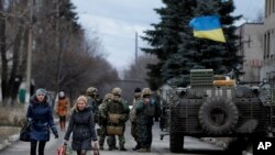Donetsk oblastining Debalsevo qishlog'i