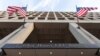 The Pennsylvania Avenue entrance of the J. Edgar Hoover Federal Bureau of Investigations (FBI) Building is seen in Washington, Nov. 30, 2017.