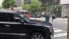 上海访民金月花5月10日成功拦截刘鹤车队。图片由拦车访民提供。