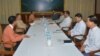  နိုင်ငံတော်အကြီးအကဲ တာဝန်လွှဲပြောင်းမှု အထောက်အကူပြု ကော်မတီ နဲ့ NLD အစည်းအဝေး။ (မတ် ၂၂၊ ၂၀၁၆) 
