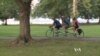 Tandem Biking Opens Sport to Blind Bikers