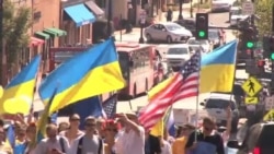 Комбат Семенченко пройшовся у "Марші миру" у Вашингтоні