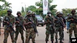 Ghana's military and police maintained order in 2012 elections. The police are now training a special anti-terrorism unit.