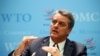 World Trade Organization (WTO) Director-General Roberto Azevedo speaks at a news conference after a two-day General Council meeting at the WTO headquarters in Geneva, Switzerland, Dec. 10, 2019. 