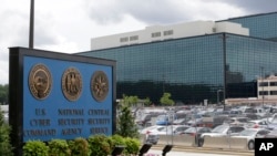FILE - The National Security Administration campus in Fort Meade, Maryland. 
