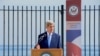 U.S. Secretary of State John Kerry delivers remarks at the flag-raising ceremony at the newly re-opened U.S. Embassy in Havana, Cuba, on August 14, 2015. 