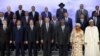 FILE - President Obama with African leaders.