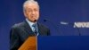 Malaysian Prime Minister Mahathir Mohamad delivers a speech during the International Conference on "The Future of Asia" in Tokyo, June 11, 2018.