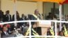 Mali's President Ibrahim Boubacar Keita speaks during inauguration ceremony, Bamako, Sept. 19, 2013.