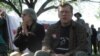 Anti-war groups were among the participants at the "One Nation" rally.