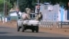 Former rebels controlling Bangui drove through the capital Thursday after the heaviest clashes there in months, Dec. 5, 2013.