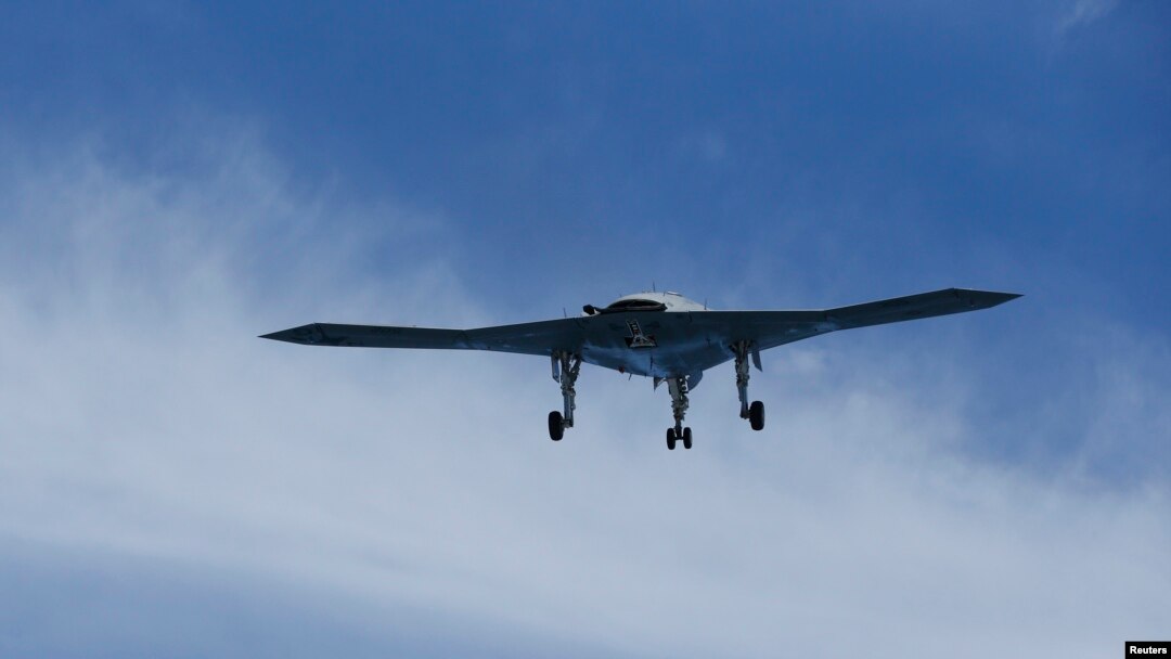 미국 무인기 X-47B (자료사진)