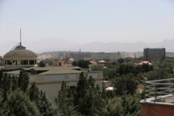 AQSh elchixonasi binolari, Kobul, Afg'oniston, 14-avgust, 2021