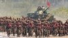 မြန်မာစစ်တပ် ကြည်း၊ရေ၊လေ ပူးပေါင်းစစ်ဆင်ရေးတရပ် လေ့ကျင့်စဉ် (ဓာတ်ပုံ - AP) 