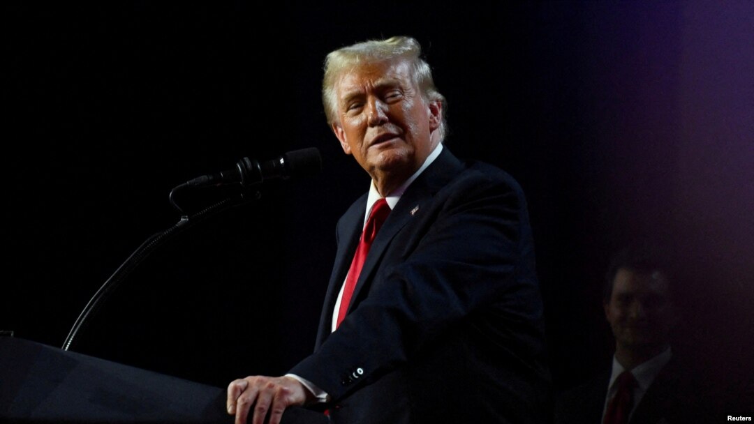 Zababben Shugaban Amurka mai jiran gado Donald Trump. 
