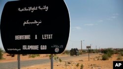 A convoy of French supplies reaches Gao, northern Mali, February 4, 2013. 