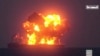 This image grab from a video released on Aug. 23, 2024 by Yemen's Huthi Ansarullah Media Center, shows what they say is the Greek-owned oil tanker Sounion which they reportedly hit by three projectiles on Aug. 21, 2023.