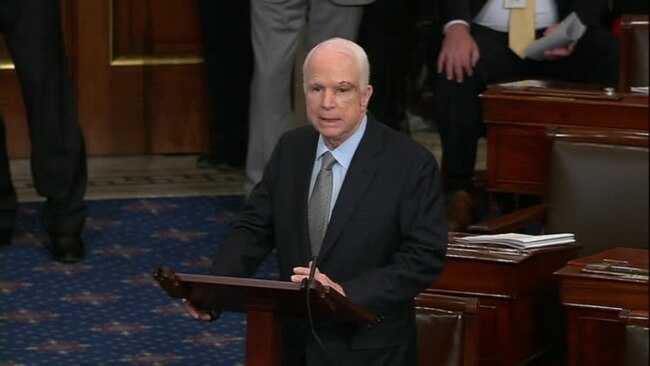 McCain: 'Let's Trust Each Other' in Health Care Debate