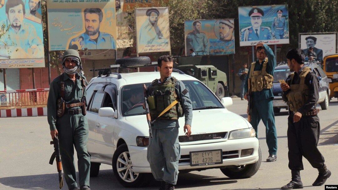 'Yansandan Afghanistan Na Sintiri cikin Birnin Kunduz, birnin da 'yan taliban suka kaiwa farmaki daga wurare daban daban