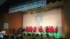 14일 서울 잠실여고 체육관에서 열린 어울림 한마당에서 잠실여고 합창단이 공연하고 있다. 