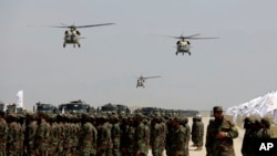 Harbiy parad, Bagram aeroporti, Afg'oniston, 14-avgust, 2024.