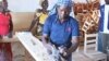 A Nigerian refugee carpenter at Minawao workshop.
