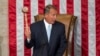 U.S. Representative John Boehner of Ohio holds the gavel after being re-elected to a third term as House speaker during the opening session of the 114th Congress in Washington, Jan. 6, 2015.