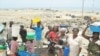 Província do Namibe, membros de uma familia desalojada