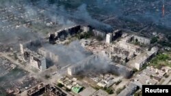 Вовчанськ, Харківщина. 2 червня 2024. Об'єднана штурмова бригада Національної поліції України "Лють"/Reuters