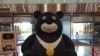 台北世界大学生运动会吉祥物（申华 拍摄）