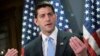 U.S. House Speaker Paul Ryan, R-Wis., talks with reporters in Washington, Feb. 2, 2016. Ryan said Republicans must channel voter anger evident in the Iowa caucuses into constructive, positive policies.