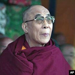 西藏流亡精神领袖达赖喇嘛(资料照片)