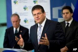 Віце-президент ЄК Марош Шефчовіч