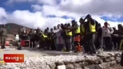 བོད་ཀྱི་གཞོན་ནུ་ལྷན་ཚོགས་ཀྱིས་རྒྱ་གར་རྒྱལ་ཡོངས་ནང་བོད་དོན་ལས་འགུལ། 