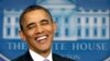 President Barack Obama smiles during an end-of-the year news conference, Dec. 20, 2013, (AP Photo/Pablo Martinez Monsivais)