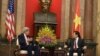 Ngoại trưởng Mỹ John Kerry gặp Chủ tịch nước Trương Tấn Sang tại Hà Nội hôm 7/8/2015.