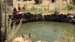 Natural Spring Surrounded By Landmines Draws Israeli Visitors in Golan Heights