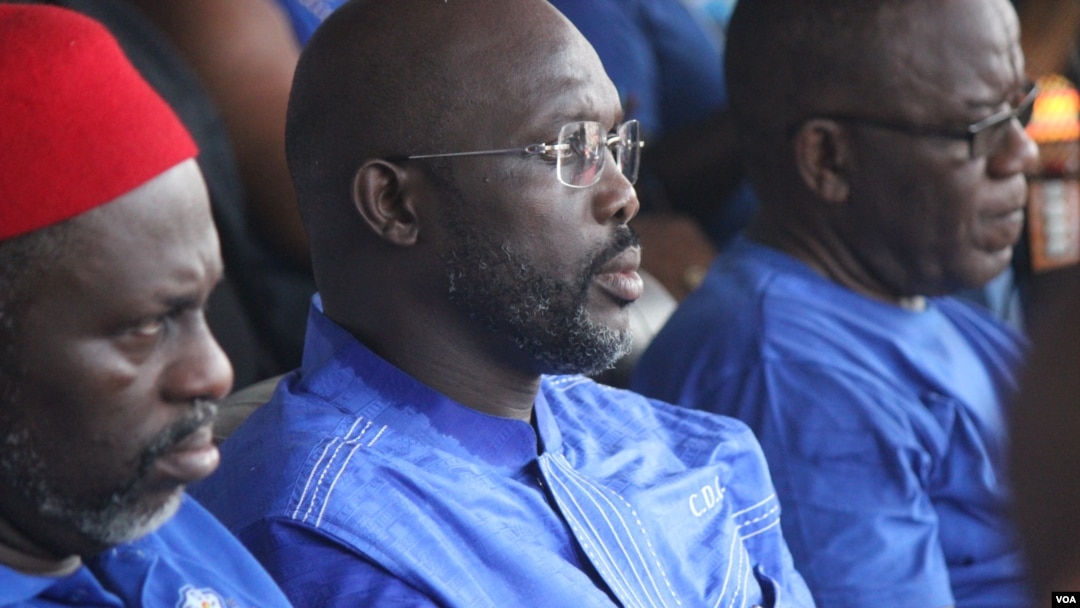 CDC leader and presumptive candidate for president George Oppong Weah.