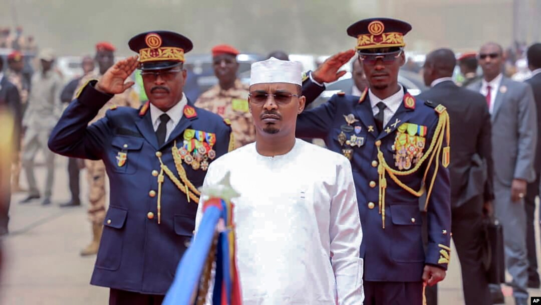FILE - Chadian President Mahamat Deby Itno participates in his inauguration ceremony in N'djamena, May 23, 2024. 