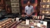The annual Art Market at the Smithsonian National Museum of the American Indian features traditional Native crafts, including textiles, jewelry and baskets. (J.Taboh/VOA)