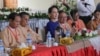 ဒေါ်အောင်ဆန်းစုကြည် အထက်မြန်မာပြည် အနိုင်ရ လွှတ်တော် ကိုယ်စားလှယ်တွေနဲ့ တွေ့ဆုံ။ သတင်းဓာတ်ပုံ- NLD Chairperson။ 