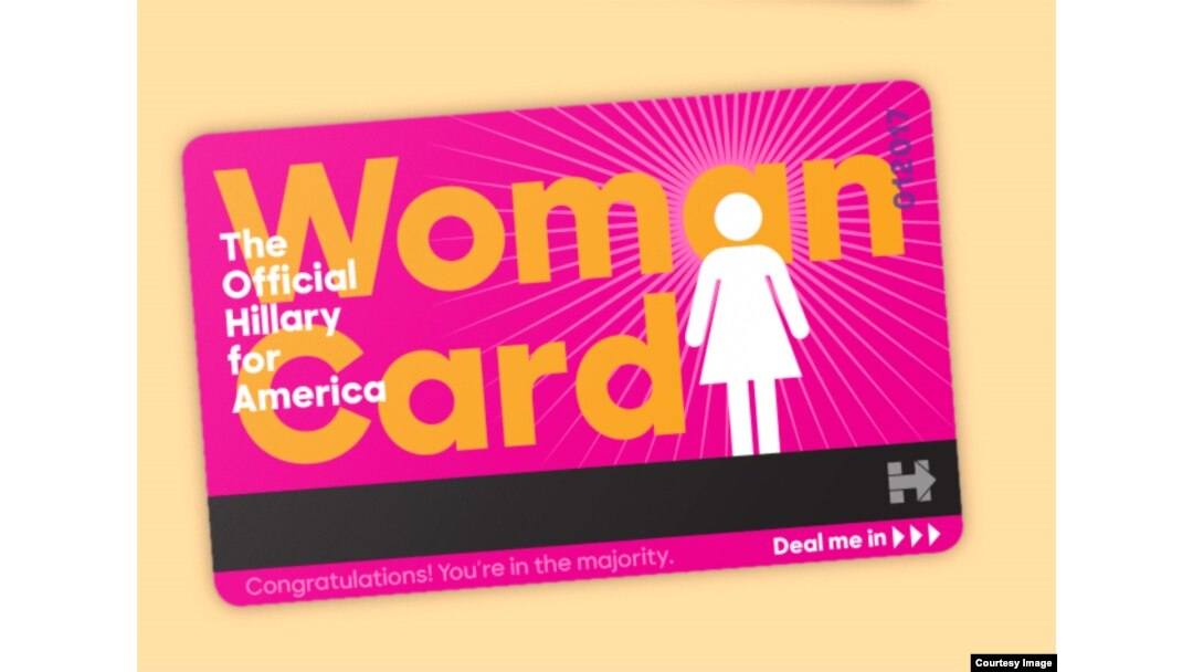 The official HiIlary for America Woman Card (hillaryclinton.com)