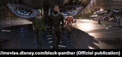 A scene from the blockbuster "Black Panther," which accounted for 23 percent of the ticket sales in the first three months of the year.