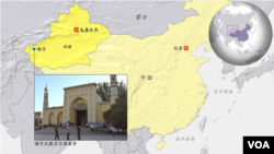 喀什艾提尕尔清真寺地理位置