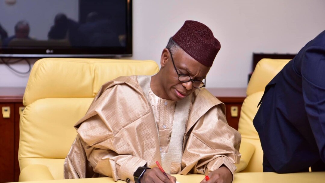 Gwamnan Kaduna Malam Nasiru El Rufai (Facebook/El Rufai)