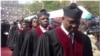 FILE - Justices of the Supreme Court of Liberia.
