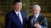 Chủ tịch Trung Quốc Tập Cận Bình (trái) và Tổng thống Brazil Luiz Inacio Lula da Silva gặp nhau tại Brasilia, Brazil, vào ngày 20 tháng 11 năm 2024.