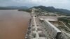 FILE - The Grand Ethiopian Renaissance Dam is seen as it undergoes construction work on the river Nile in Guba Woreda, Benishangul Gumuz Region, Ethiopia, Sept. 26, 2019. 