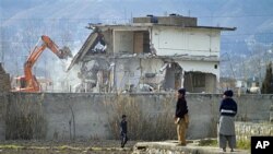 Osama bin Laden yashagan uy hozirga kelib buzib tashlandi 